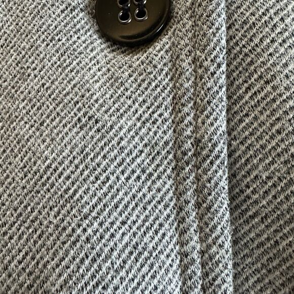 Sebby Collection Women’s Plus Black/White Print Hooded Button Down Jacket 2X - Picture 11 of 11